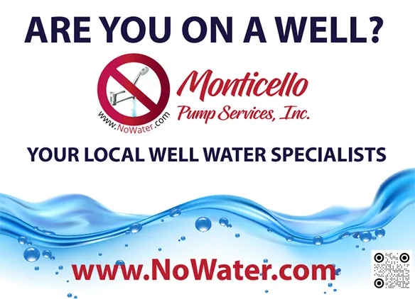 Monticello Pump Services ad